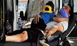 Yaralı babasıyla aynı sedyede hastaneye kaldırılan 2 yaşındaki çocuk taburcu oldu