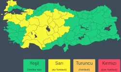 Sağanak ve fırtına nedeniyle 28 ile 'sarı uyarı' verildi