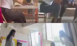 Skandal görüntüler! Otizmli çocukları döven öğretmen gözaltında