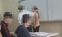 Skandal olay! Öğretmenin öğrenciye şiddet anları kamerada!