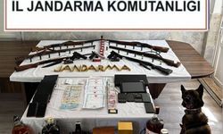 Tefecilik operasyonu: Silahlar, senetler ve yüklü miktarda nakit ele geçirildi