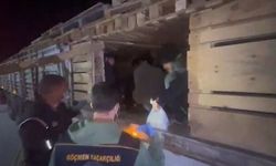 Durdurulan tırın dorsesinde 42 kaçak göçmen yakalandı