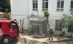 Üsküdar Devlet Hastanesi'nde yangın paniği! Çok sayıda ekip sevk edildi