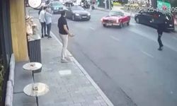 Vale teslim aldığı lüks araçla kaza yaptı