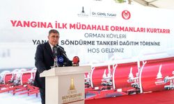 Yangınlara dirençli İzmir için orman köylerine su tankeri dağıtılıyor