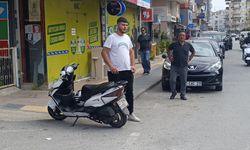 Yaya geçidini kullanmayan çocuğa motosiklet çarptı