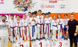 Aliağalı Taekwondocular 20 madalya kazandı