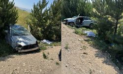 Beton bloğa çarpan otomobil sürücüsü hayatını kaybetti