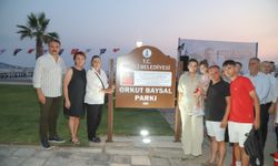 Dikili'de Orkut Baysal'ın adı yeni parkta yaşayacak