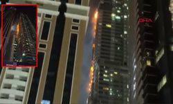 Dubai’de 67 katlı gökdelende yangın çıktı, 3 bin kişi tahliye edildi
