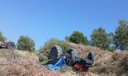 Traktörün altında can verdi