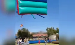 Güney Afrika'da şişme oyun parkında facia! Onlarca çocuk savruldu