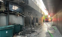 İzmir'de inşaat deposunda çıkan yangın kontrol altına alındı