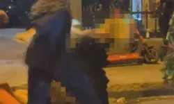 Kadınlar arasında şiddetli kavga: Yumruklar havada uçuştu!