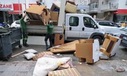 Konak'ta sokaklara eşya bırakmaya son: Belediye ücretsiz hizmet veriyor