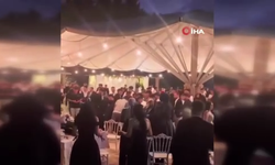 Mezuniyet balosunda öğrenciler arasında kavga çıktı