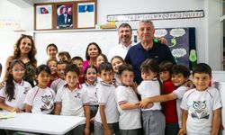 Miniklerden Başkan Günay'a mektuplu ziyaret