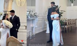 Hazal Çağlar ile futbolcu Samet Akaydın nişanlandı