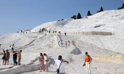 Pamukkale bayram tatilinde 53 bin turisti ağırladı