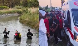 Sulama kanalına düşen çocuktan acı haber