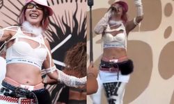 Hande Yener plaj konserindeki tarzıyla dile düştü!
