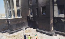 Hızlı tren şantiyesinde yangın paniği: İtfaiye ekiplerinden zamanında müdahale!