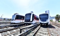 İzmir Metrosu’nda balata yangını paniği