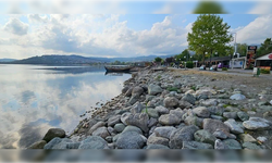 Sapanca Gölü'nün su seviyesinde düşüş