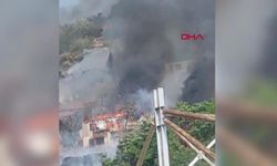 SON DAKİKA | Ankara'da ağaçlık alanda yangın: Çevredeki evlere sıçradı!