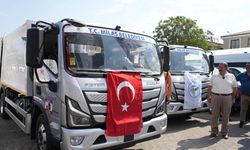 Temizlikten ulaşıma, Milas’a 8 yeni belediye aracı