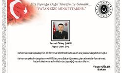 Uzman Çavuş Servet Ökkeş Çakır kimdir, neden öldü?