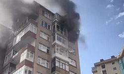 11 katlı binada korkutan yangın: Anne ve 2 çocuk son anda kurtuldu!