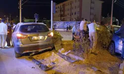2 otomobilin carpıştığı kazada 3'ü çocuk 8 kişi yaralandı