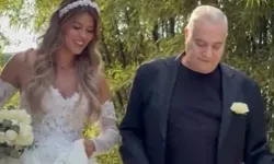 Altıncı evlilik! Mehmet Ali Erbil ve Gülseren Ceylan’ın düğününden ilk kareler