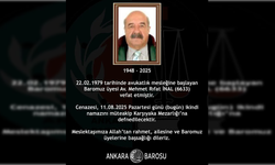 Avukat Mehmet Rıfat İnal hayatını kaybetti