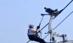 İlk kadın teleferik kurtarmacı göreve başladı