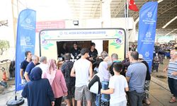 Aydın Büyükşehir'den sıcaklara karşı serinletici dokunuş
