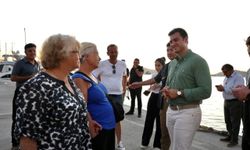 Başkan Mandalinci, Yalıkavak'ta saha çalışmalarını sürdürdü