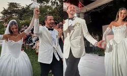 Berkan Karabulut ve Lale Onuk evlendi! İddialı gelinlik konuşuldu