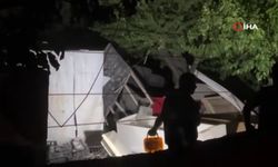 Evin bodrum katındaki atölyede tüp patladı 2 kişi yaralandı