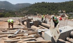 Bodrum'un ana su hatları yenileniyor: 7 bin 900 metresi tamamlandı