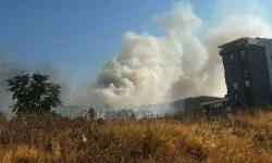 Buca’da minibüs yangını ormana sıçradı: Havadan ve karadan müdahale sürüyor!