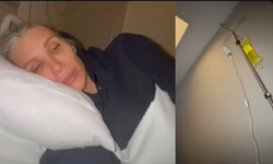 İrem Derici'den korkutan fotoğraf: Hastane odasından paylaşım yaptı