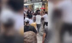 Esnaflar arasında küfür kavgası tekme ve yumruklarla sonuçlandı
