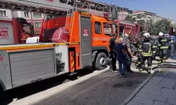 Güzellik merkezinde yangın çıktı