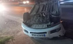 2 otomobilin çarpışması sonucu 2 kişi yaralandı