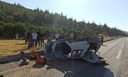 İki otomobilin çarpıştığı feci kazada acı bilanço: 1 ölü, 3 yaralı