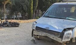 İzmir Ödemiş'teki motosiklet kazasında sürücü hayatını kaybetti