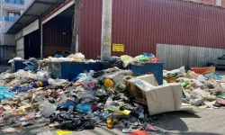 İzmir’de çöpler sokaklara taştı, vatandaş isyan etti