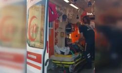 Motosiklet kazasında fırlayan genç kaskı sayesinde hayatta kaldı